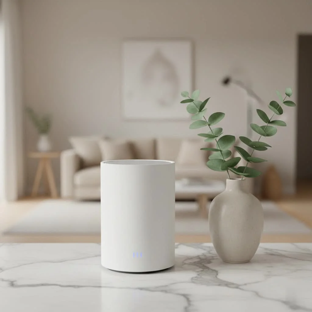 WiFi router with multiple antennas for extended range