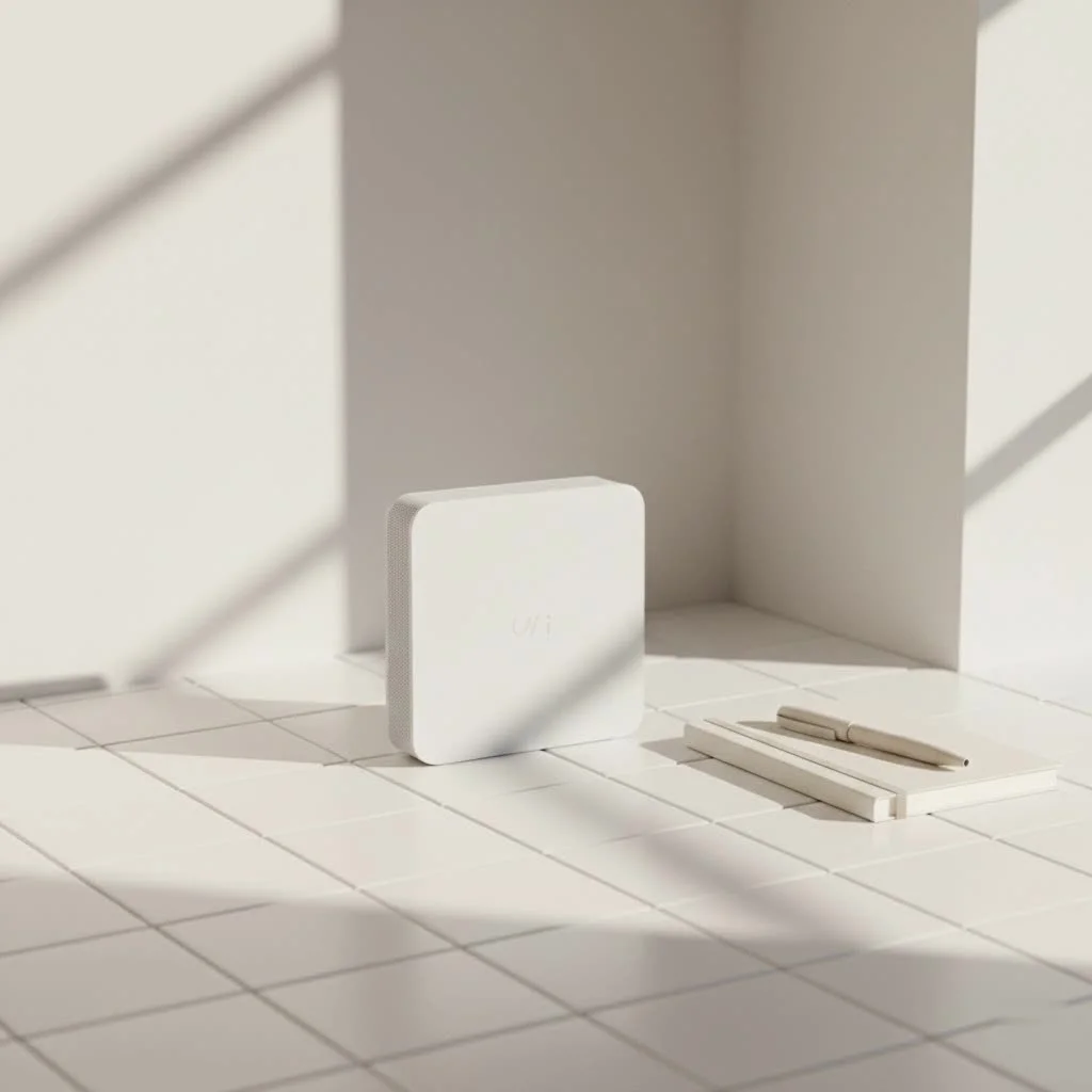 Wireless WiFi router connecting devices to the internet
