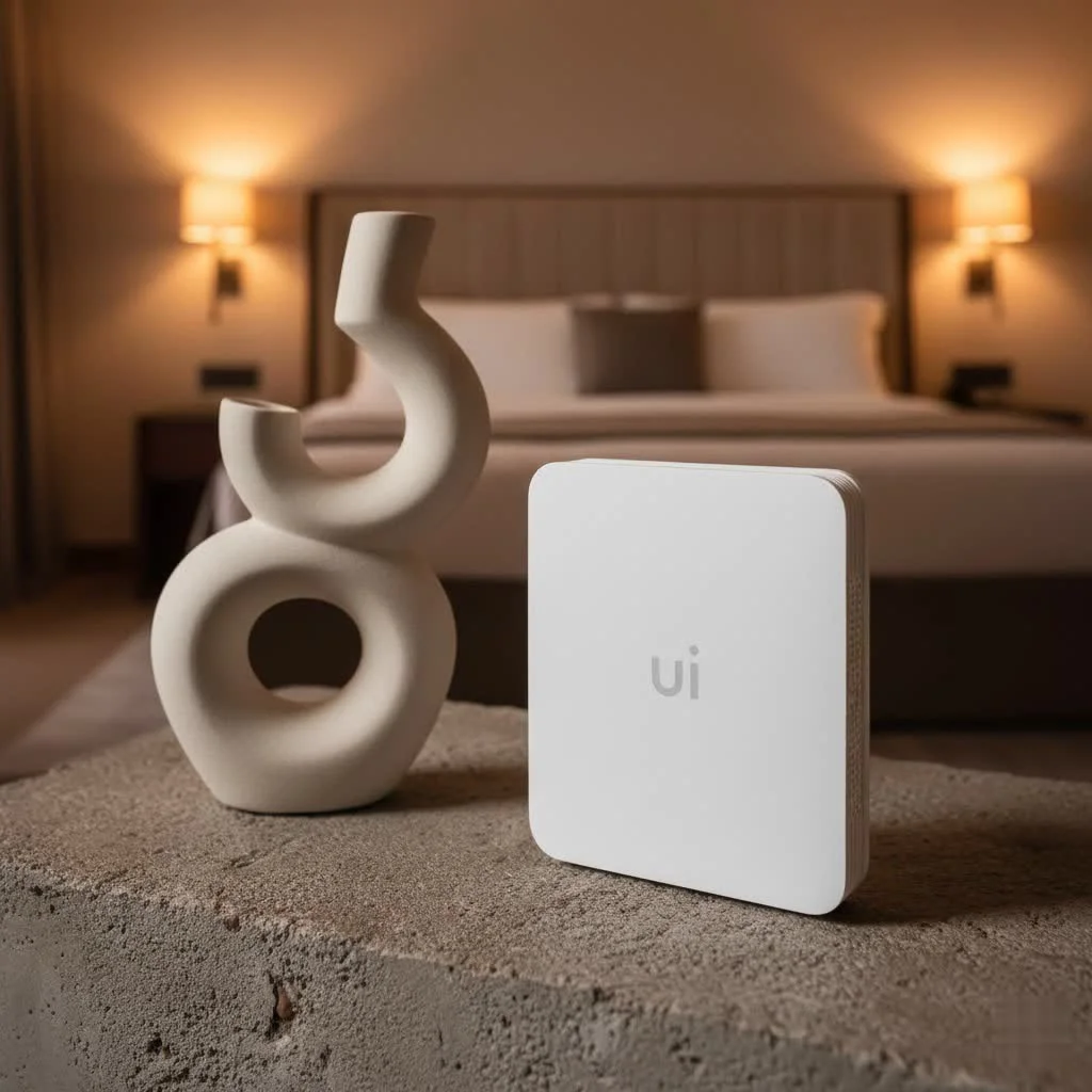 Verizon WiFi router with multiple antennas and indicator lights